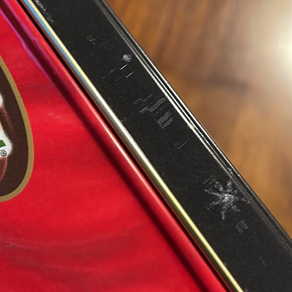 VINTAGE (2001 EDITION) MILKY WAY JOLLY SANTA RECTANGLE METAL CANISTER - EMPTY - Picture 10 of 11